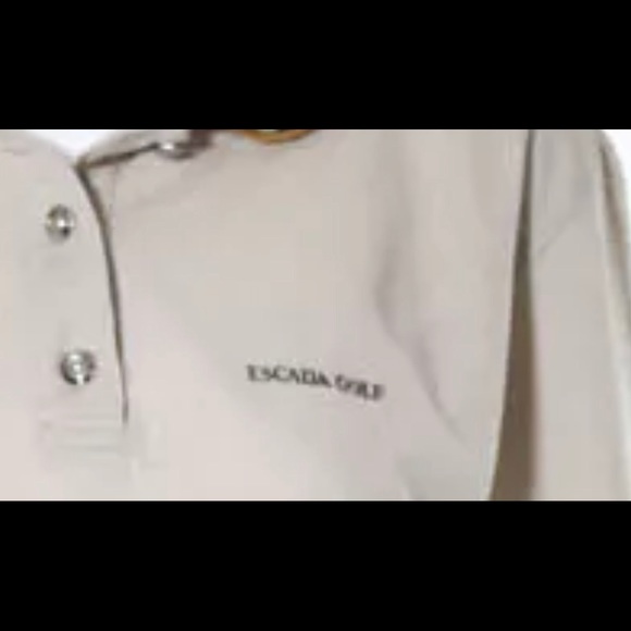 🌺🌺ESCADA GOLF SHIRT🌺MADE IN ITALY🌺42M🌺 - Picture 7 of 7